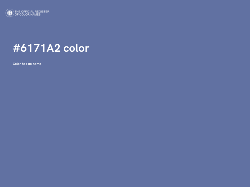 #6171A2 color image