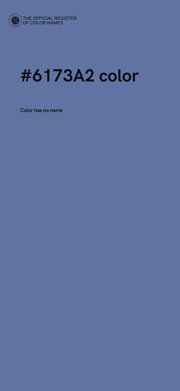 #6173A2 color image
