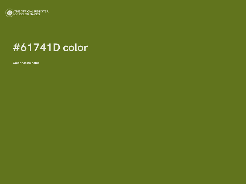 #61741D color image