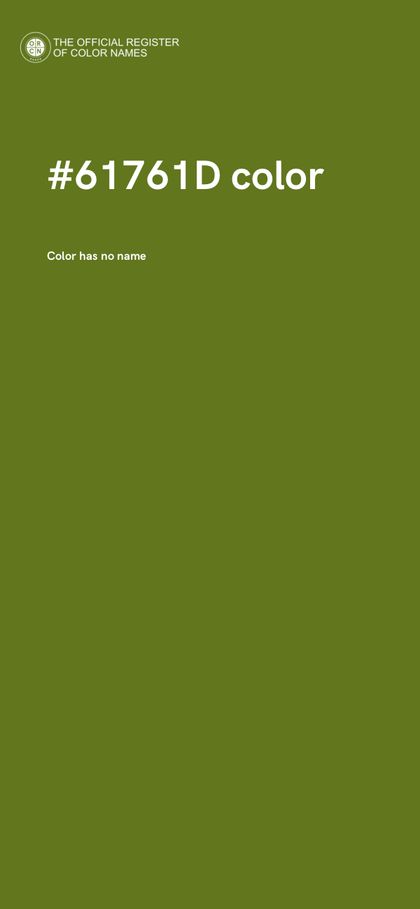 #61761D color image