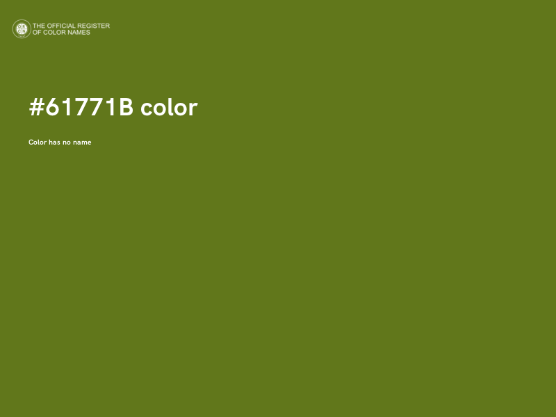 #61771B color image