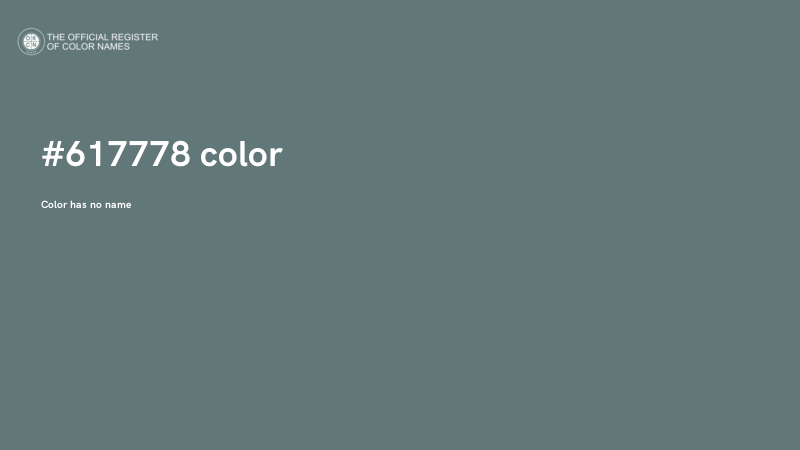#617778 color image