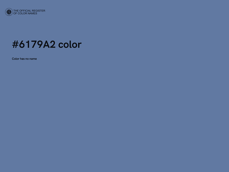 #6179A2 color image