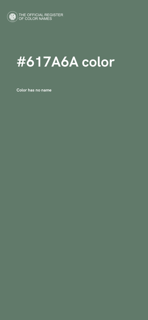 #617A6A color image