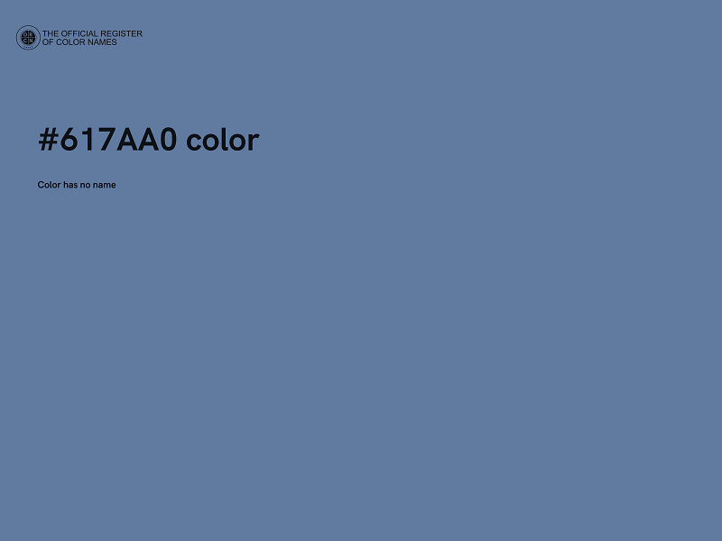 #617AA0 color image
