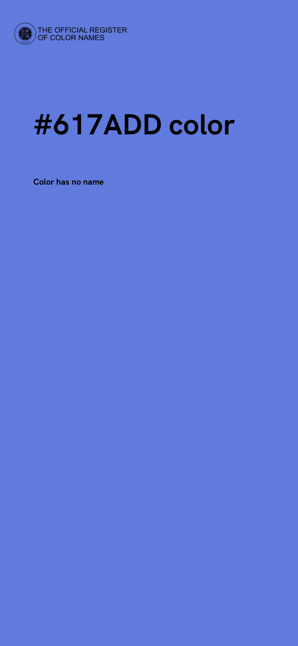 #617ADD color image