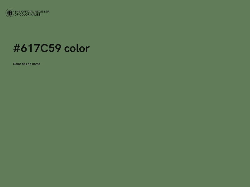 #617C59 color image
