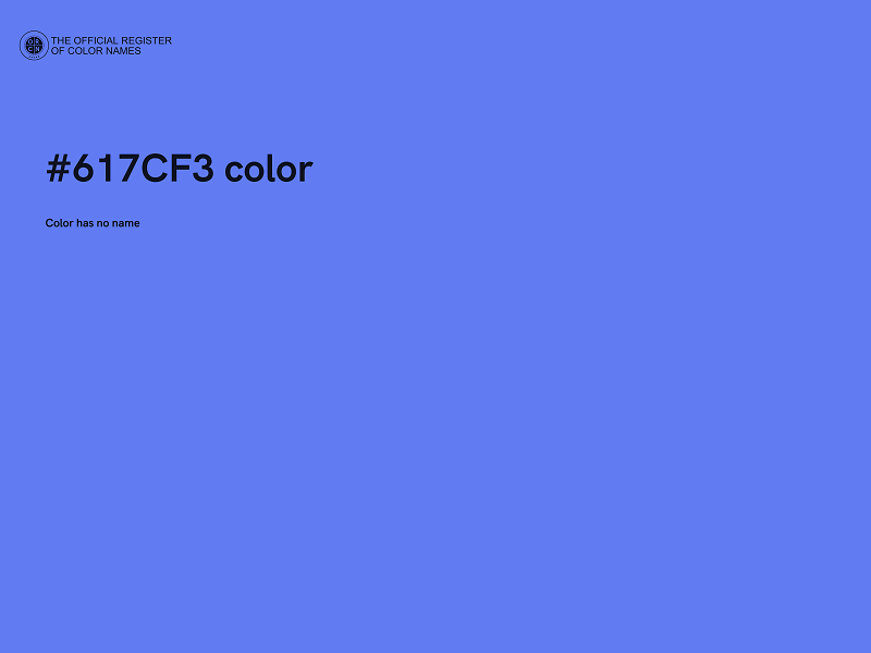#617CF3 color image