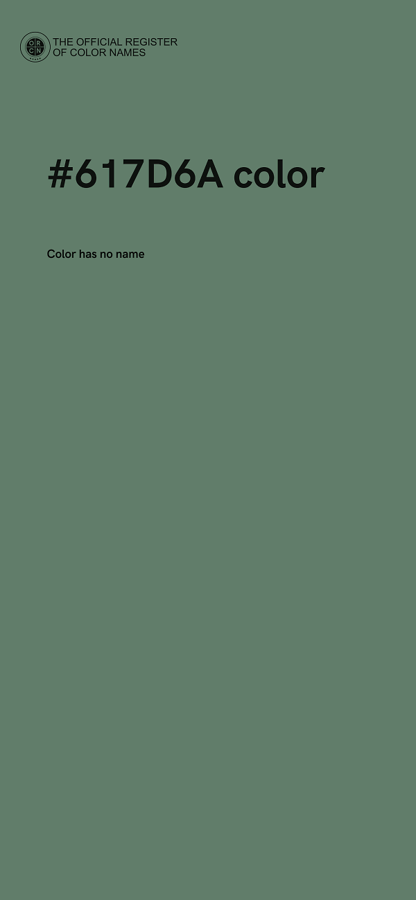 #617D6A color image