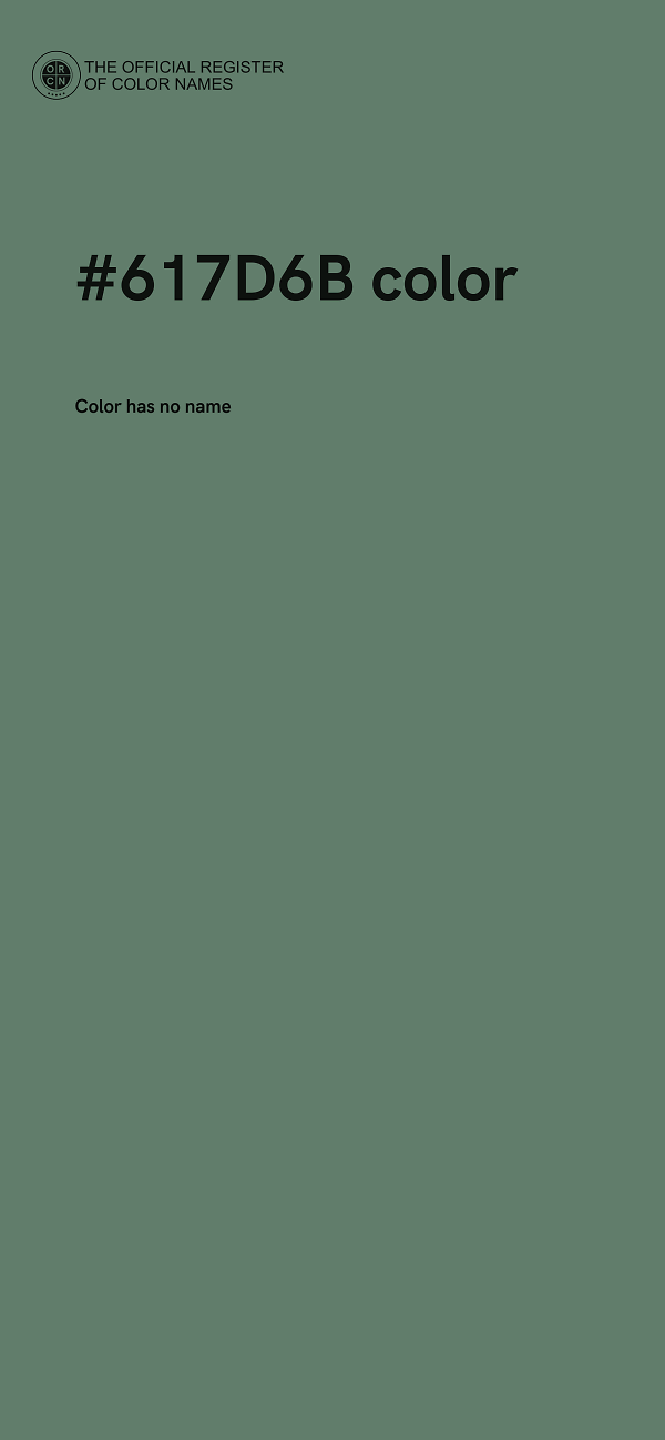 #617D6B color image