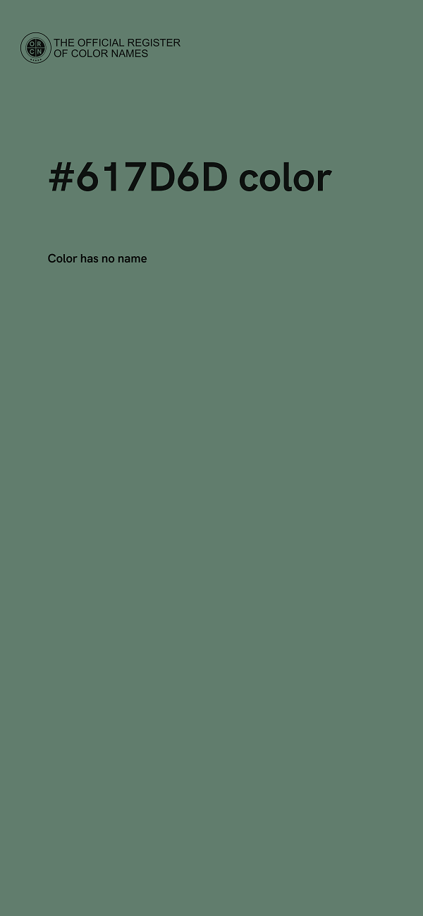 #617D6D color image