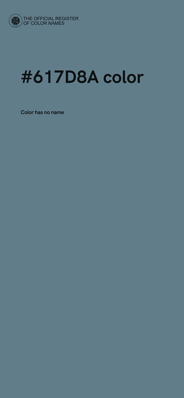#617D8A color image