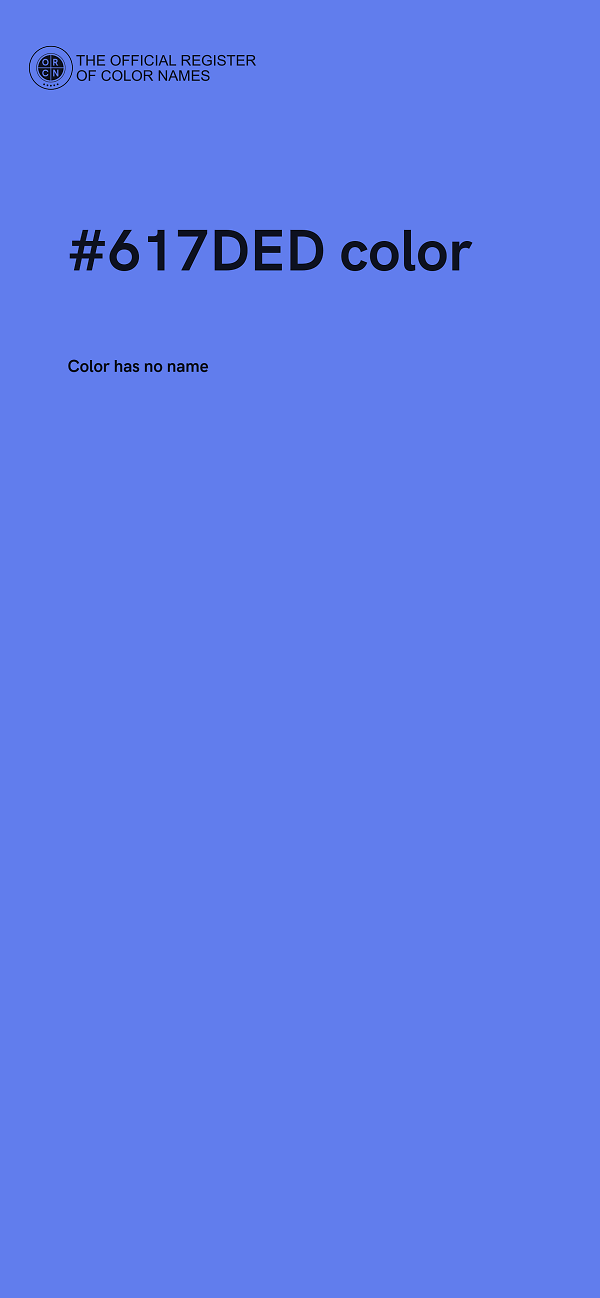 #617DED color image