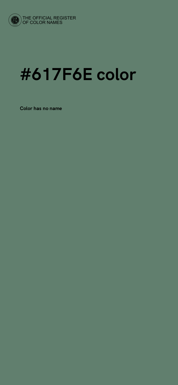 #617F6E color image