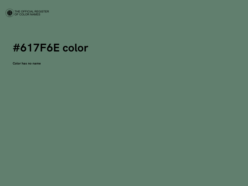 #617F6E color image