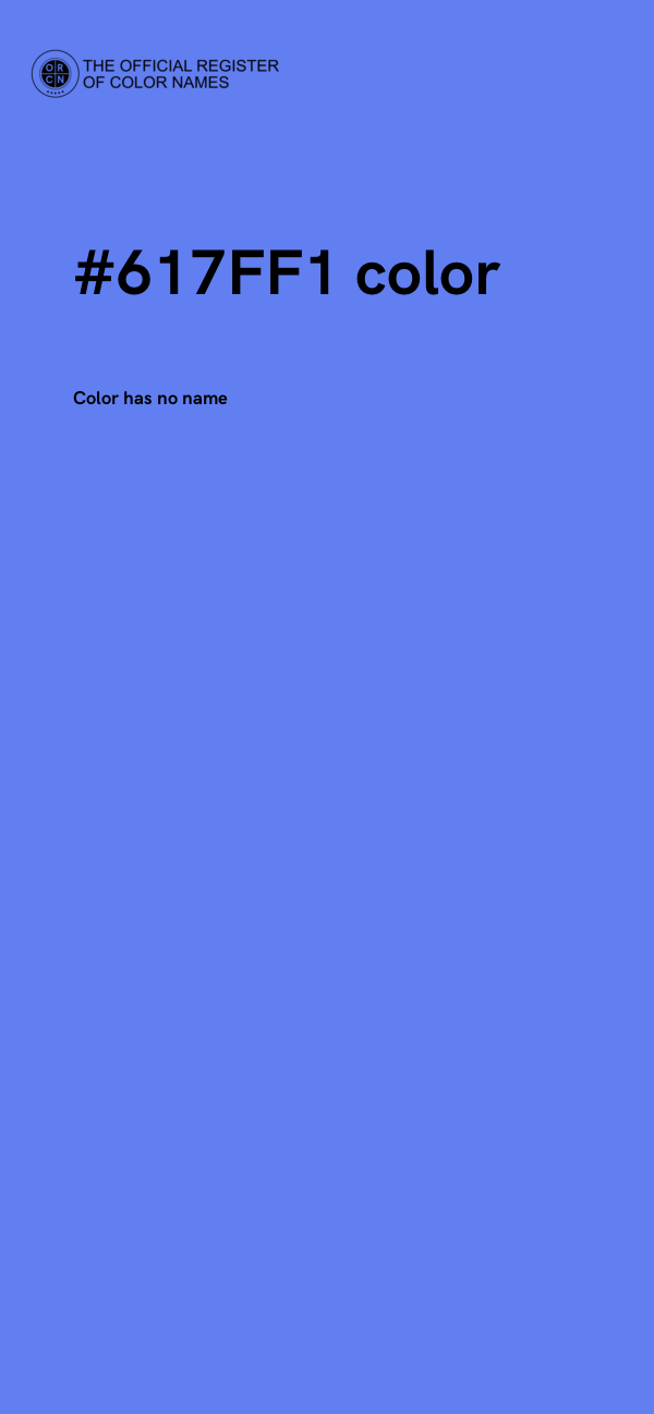#617FF1 color image