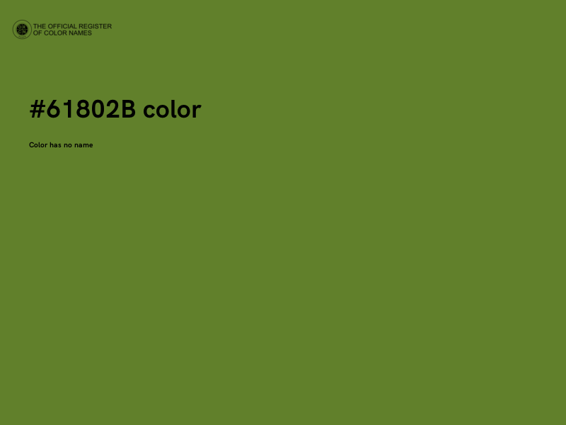 #61802B color image