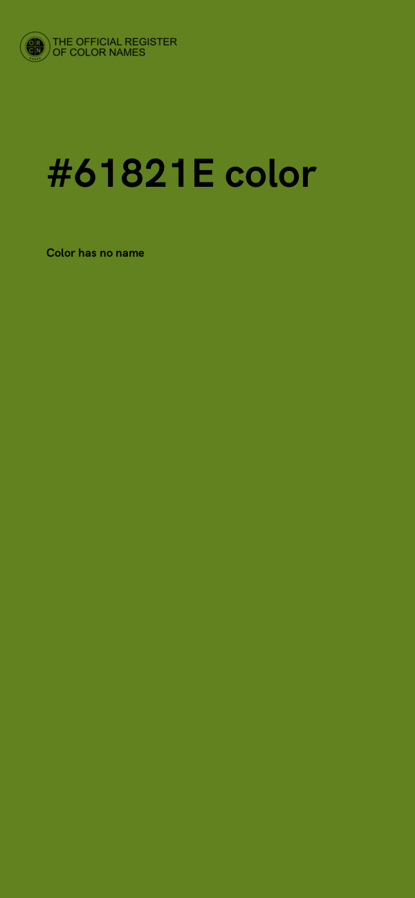 #61821E color image
