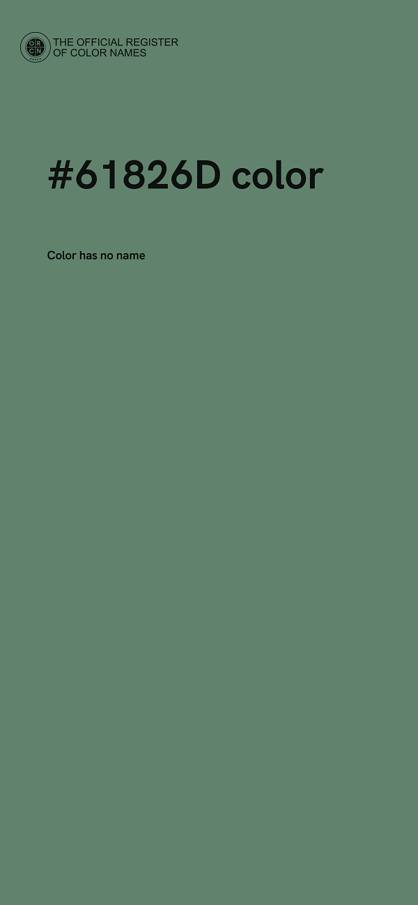 #61826D color image