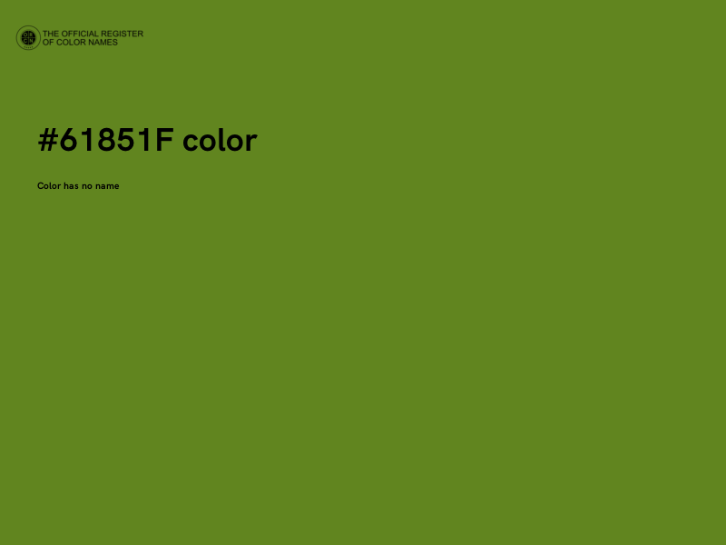 #61851F color image