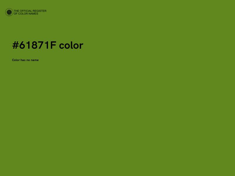 #61871F color image