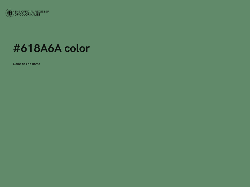 #618A6A color image