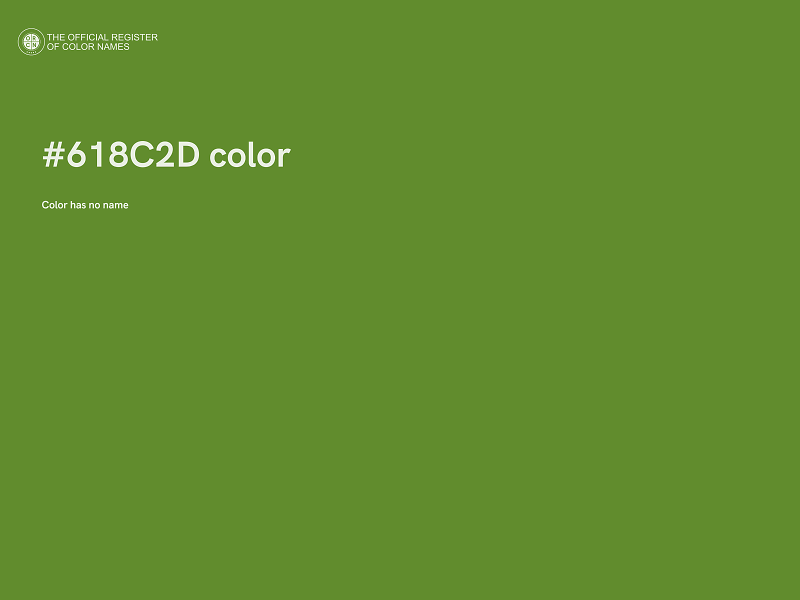 #618C2D color image