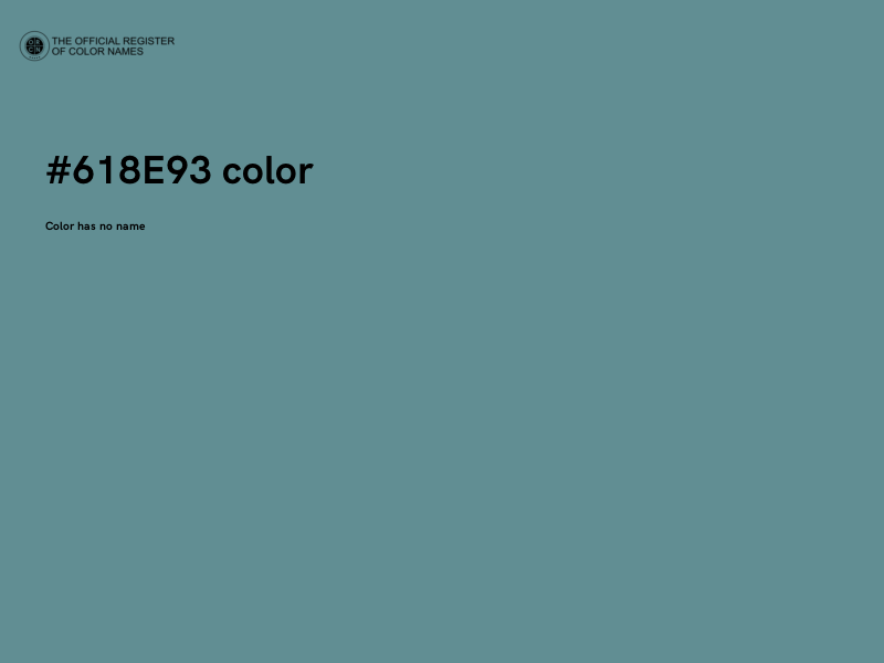 #618E93 color image