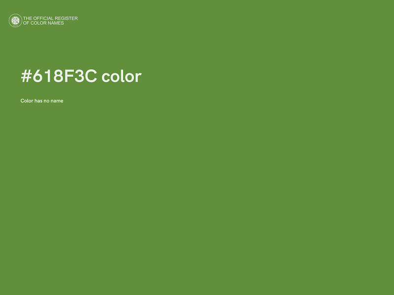 #618F3C color image