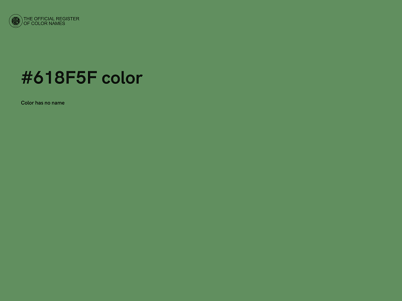 #618F5F color image