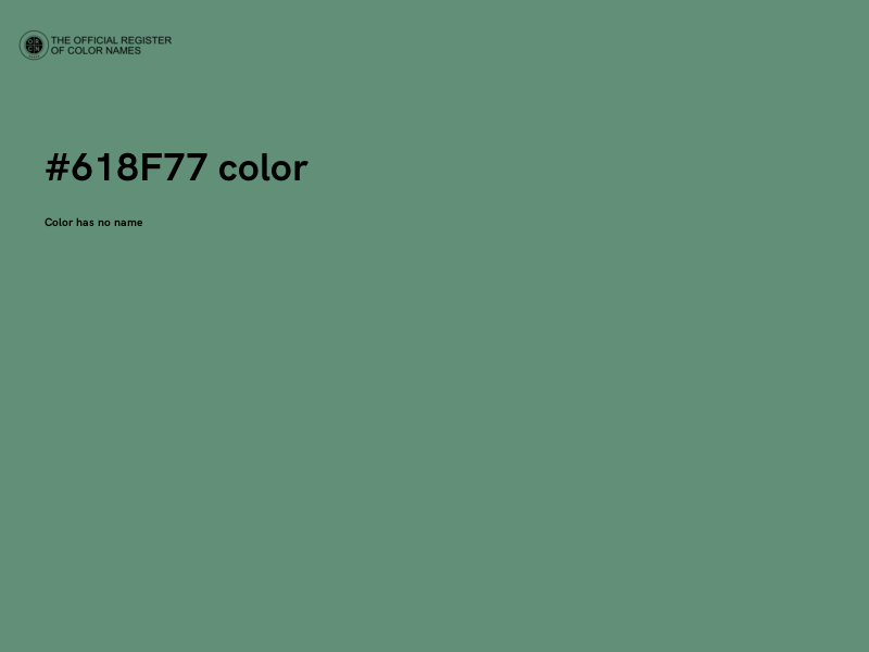 #618F77 color image