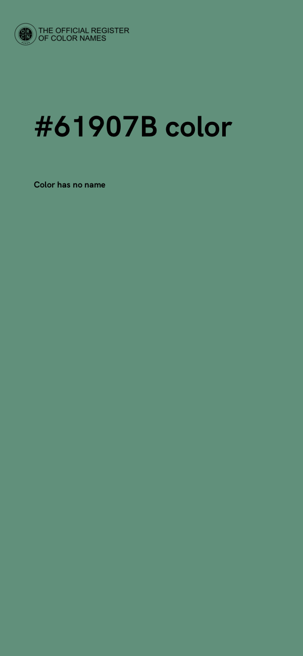 #61907B color image