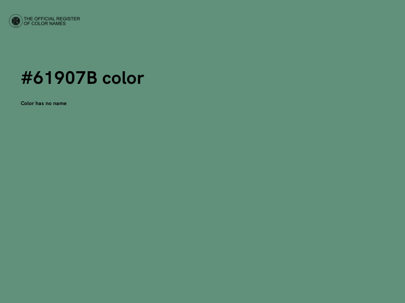 #61907B color image