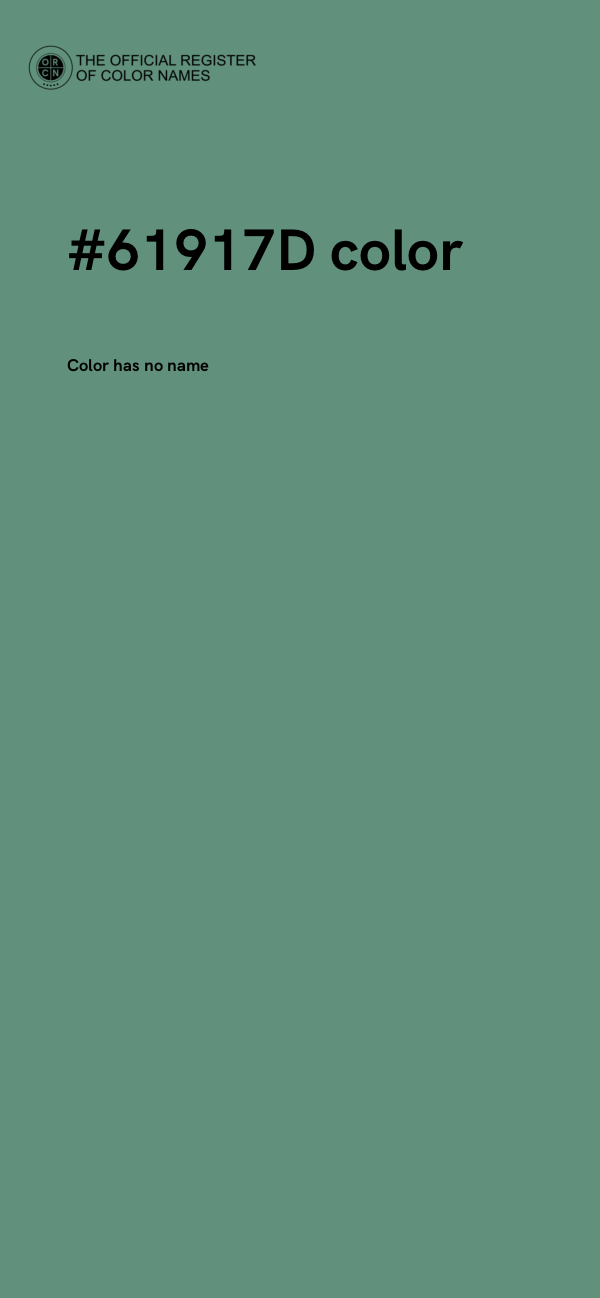 #61917D color image