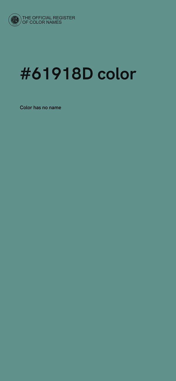 #61918D color image