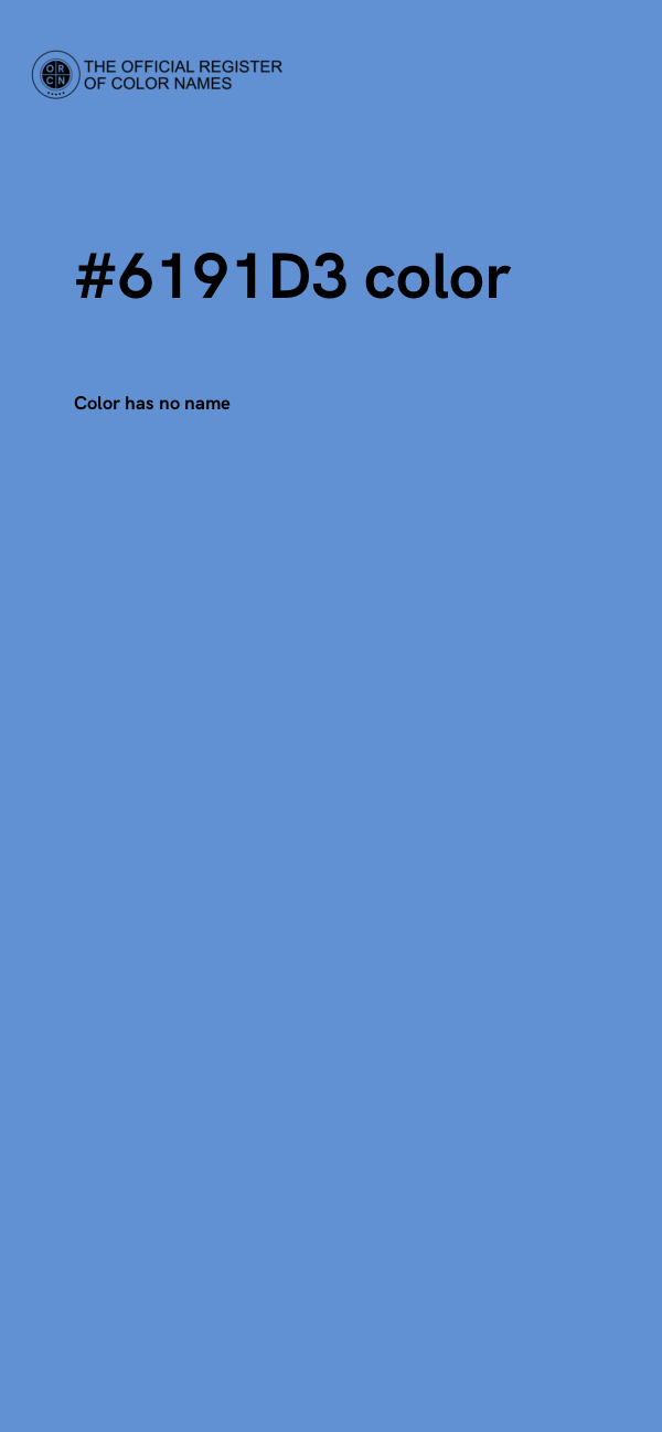 #6191D3 color image