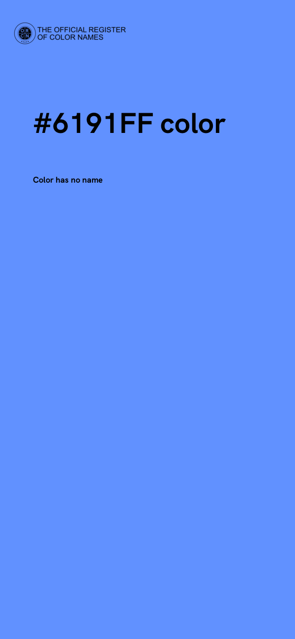 #6191FF color image