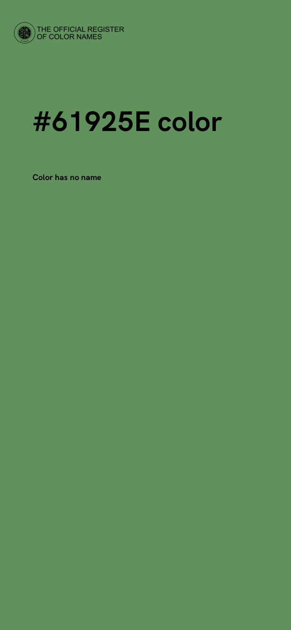 #61925E color image