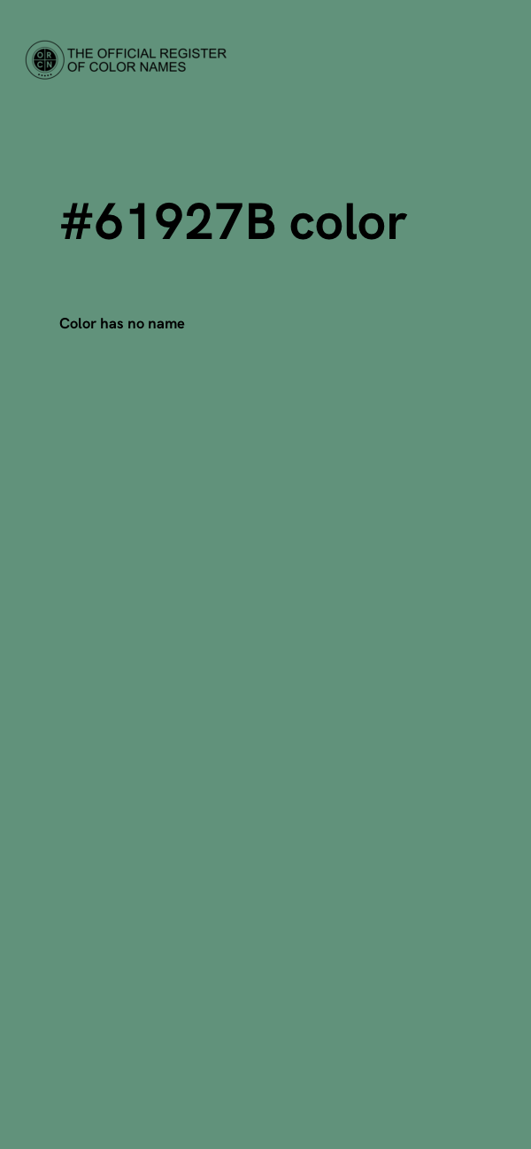 #61927B color image