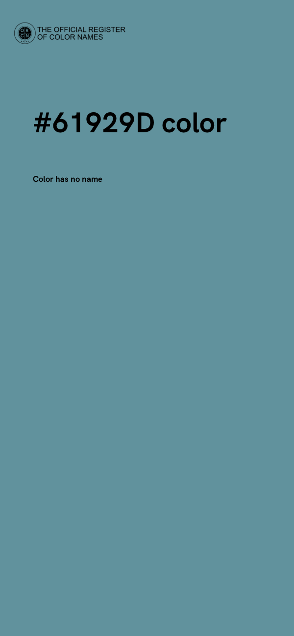 #61929D color image