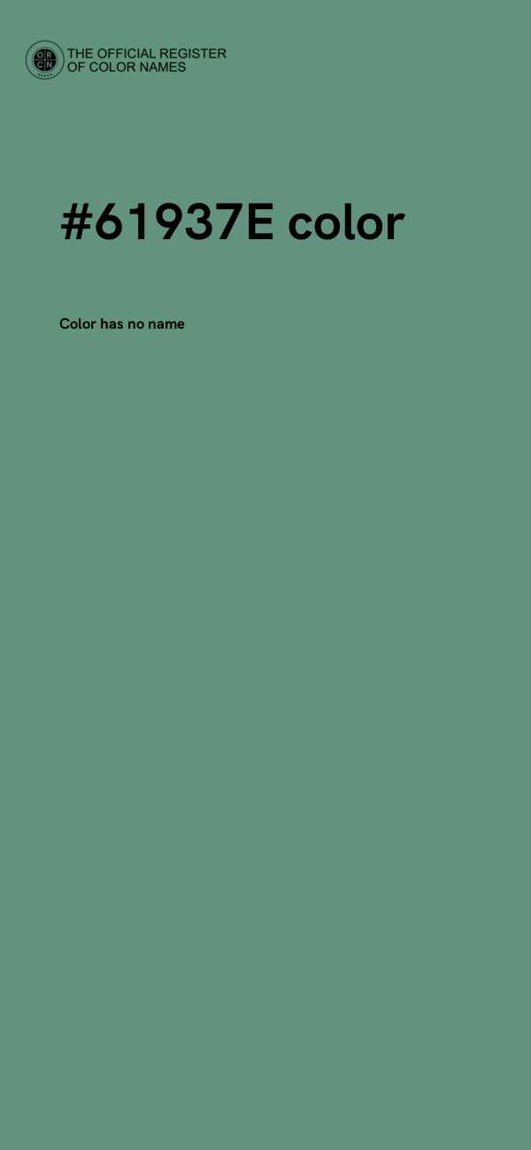 #61937E color image