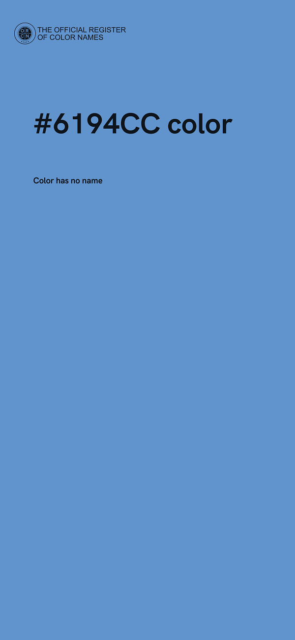 #6194CC color image