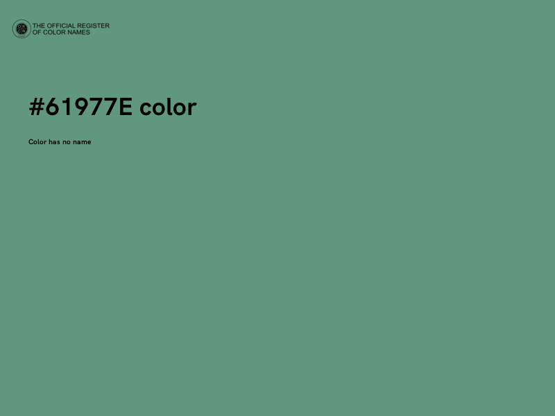 #61977E color image