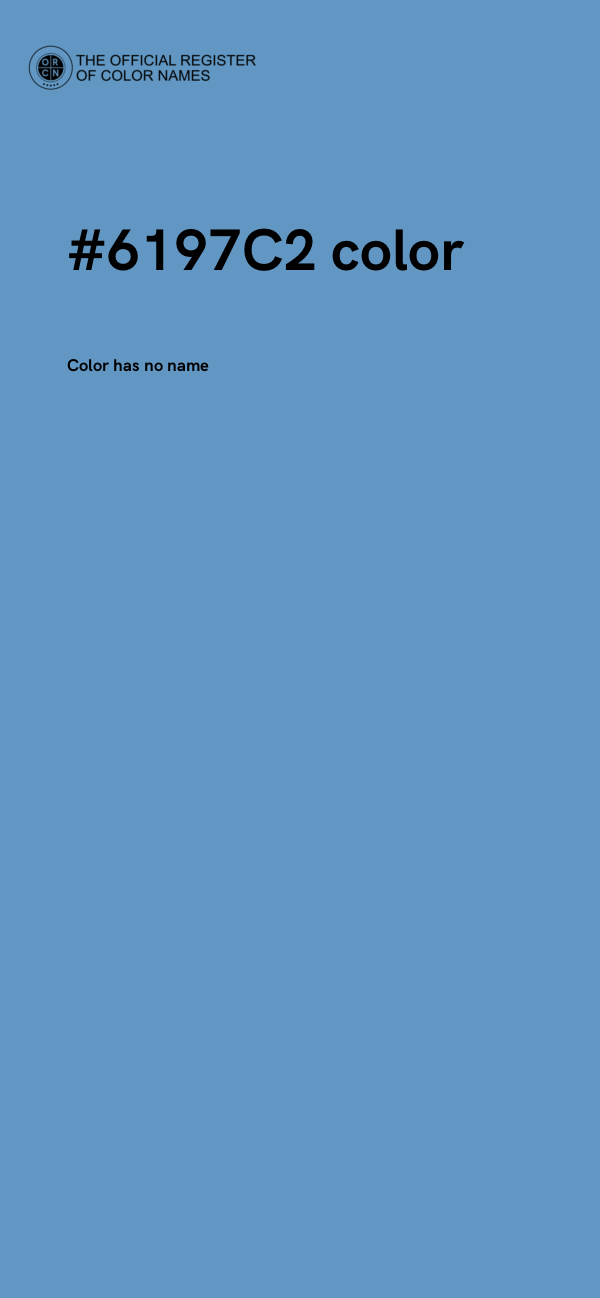 #6197C2 color image