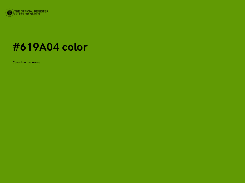 #619A04 color image
