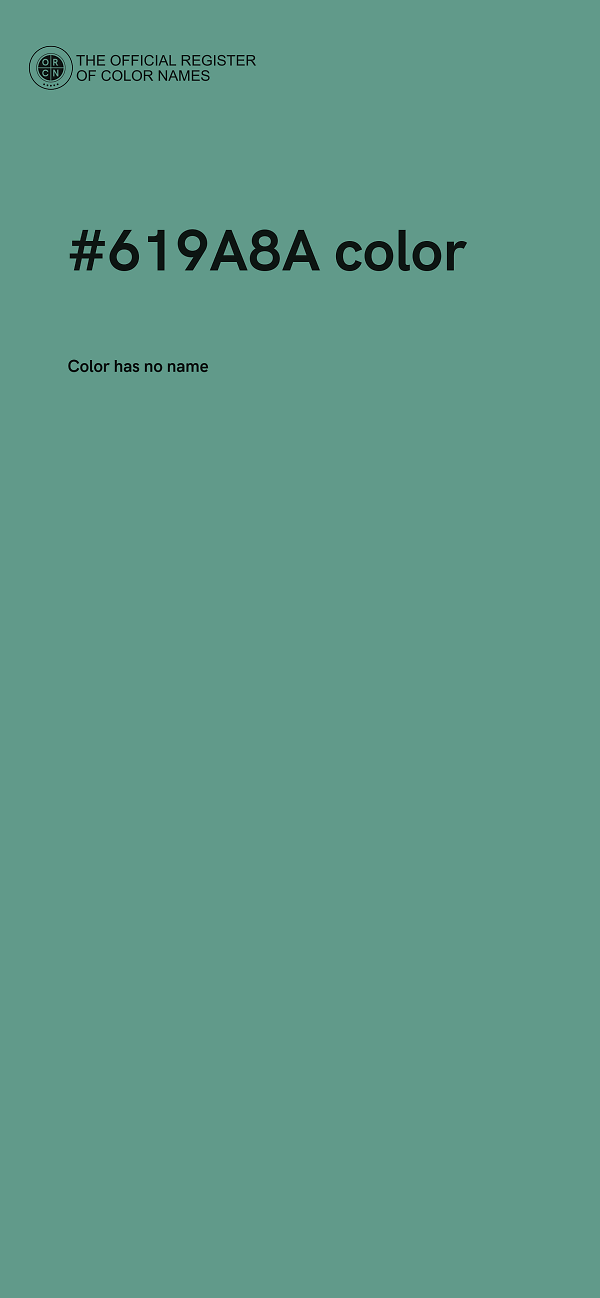 #619A8A color image