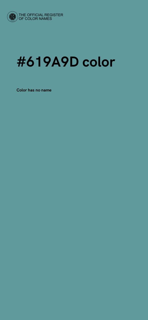 #619A9D color image