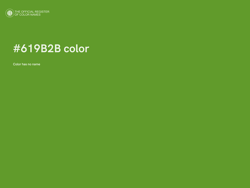 #619B2B color image