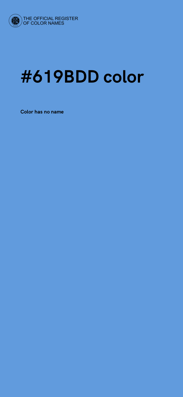 #619BDD color image