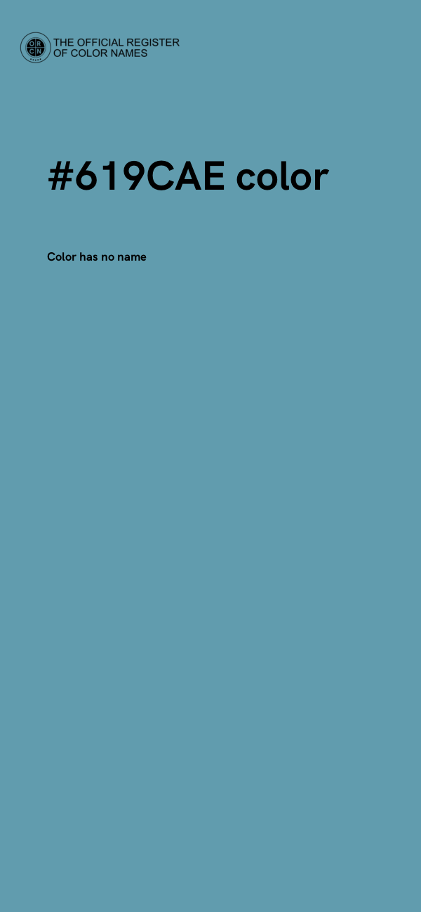 #619CAE color image